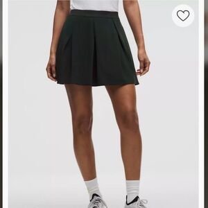 Lululemon Angled-Pleat High-Rise Tennis Skirt